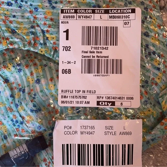 J. Crew Ruffle Top - Picture 8 of 9